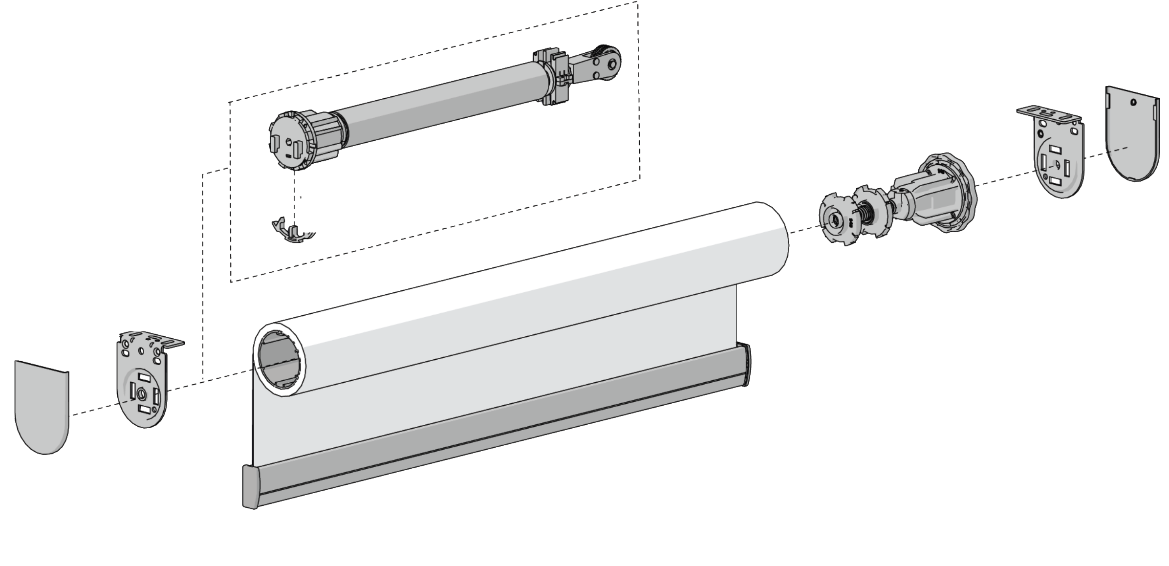 Aeroglide hardware components