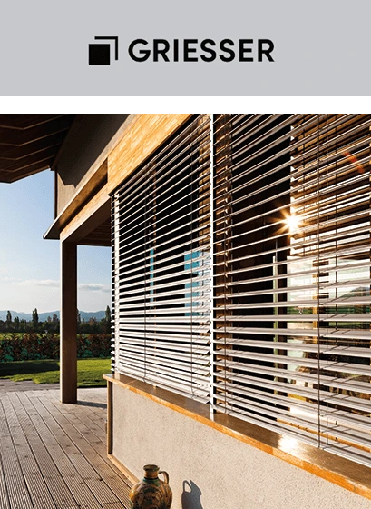 Griesser-external-venetian-blinds-range-1 Griesser external venetian blinds range