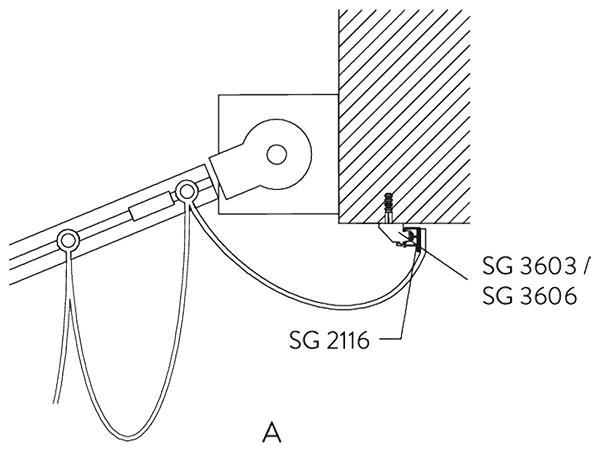 SG 2190 fabric fixing