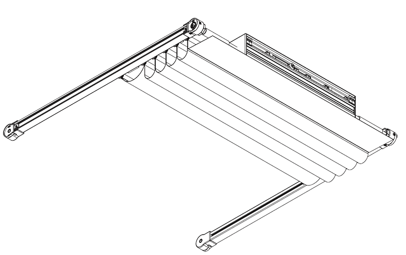 SG 2195 motorised wintergarden system