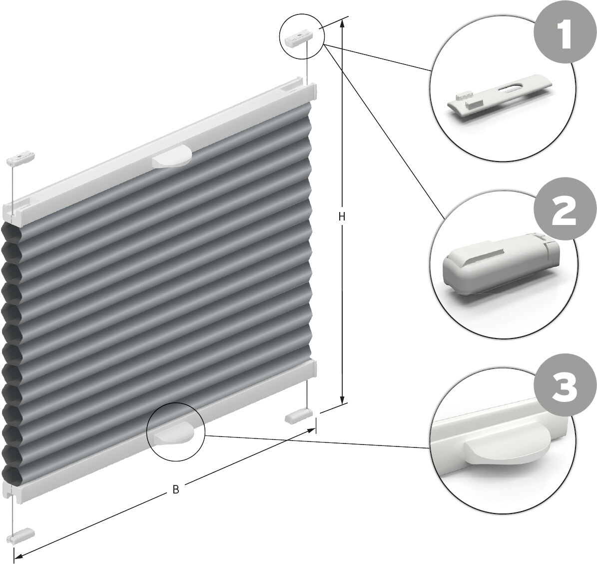 VS 2 Deluxe Honeycomb Blind
