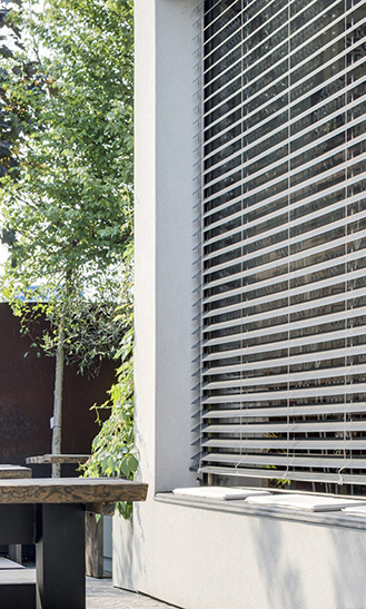 aluflex exterior venetians