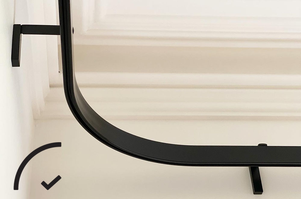bending curtain rods
