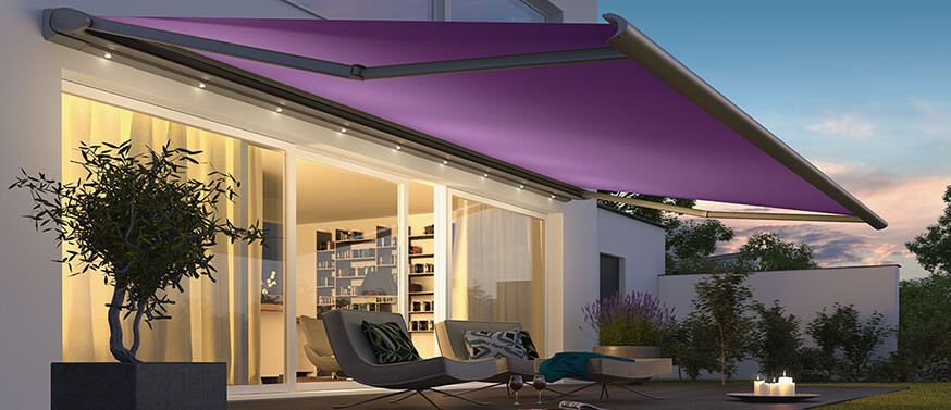 Full Cassette Retractable Awnings