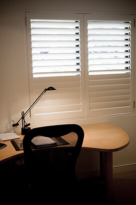 Cedar shutters
