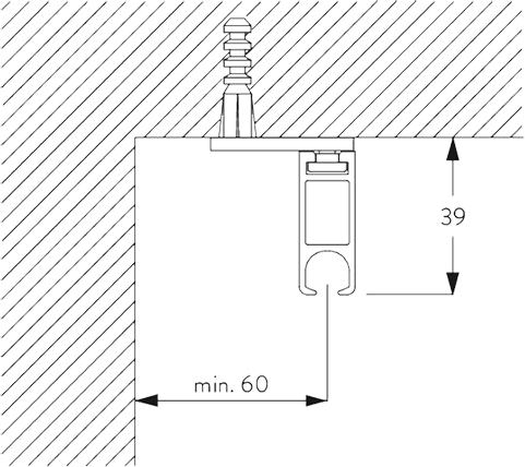 ceiling fix support