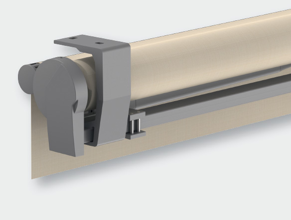 wall bracket with a roof
