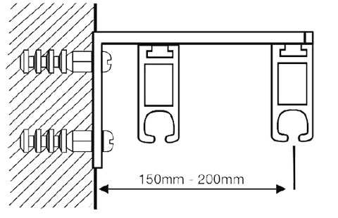 double track bracket