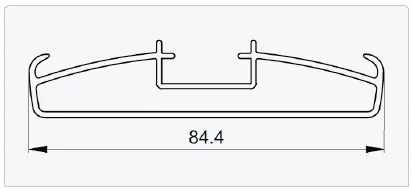 end rail aluflex 80 type 20