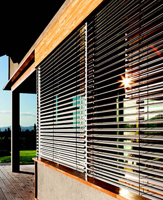 exterior venetian blinds