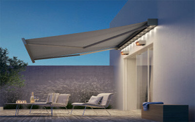 feat - kubata led Kubata LED awning