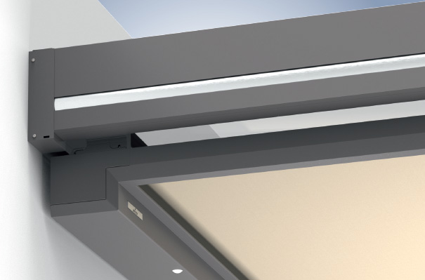 fitted to patio roof pure