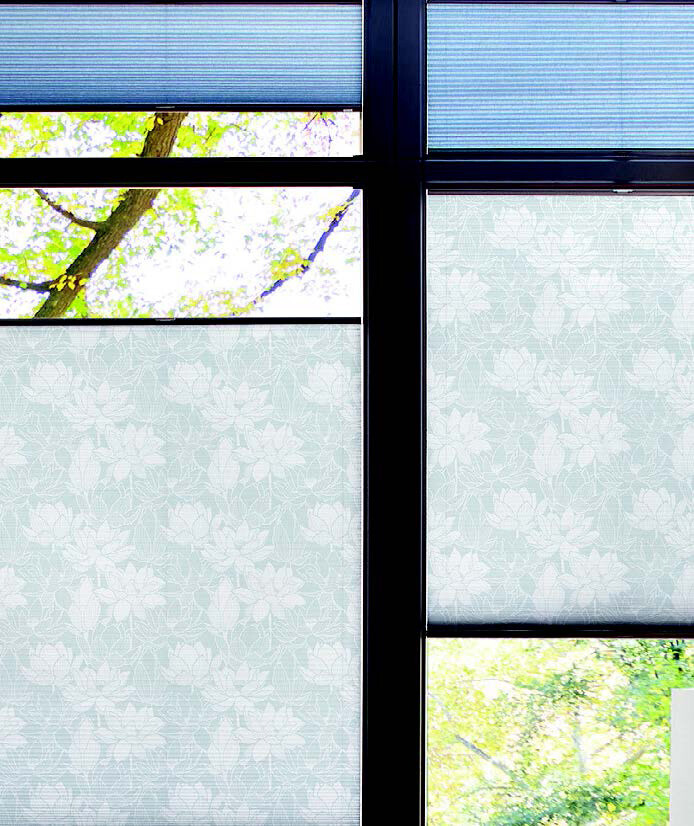 freehanging honeycomb blinds vertical and special shapes