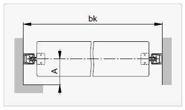 horizontal guide rail fix l