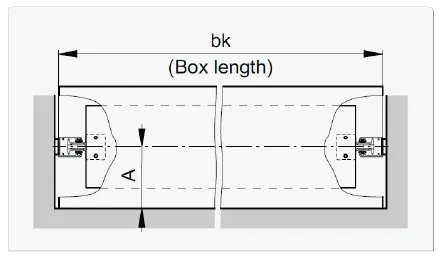 installation horizontal guide rail