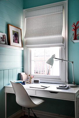 woven timber blinds