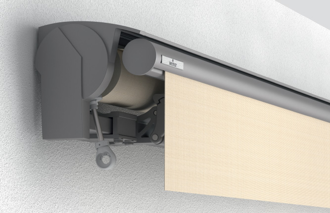 manual gear drive - wall installation