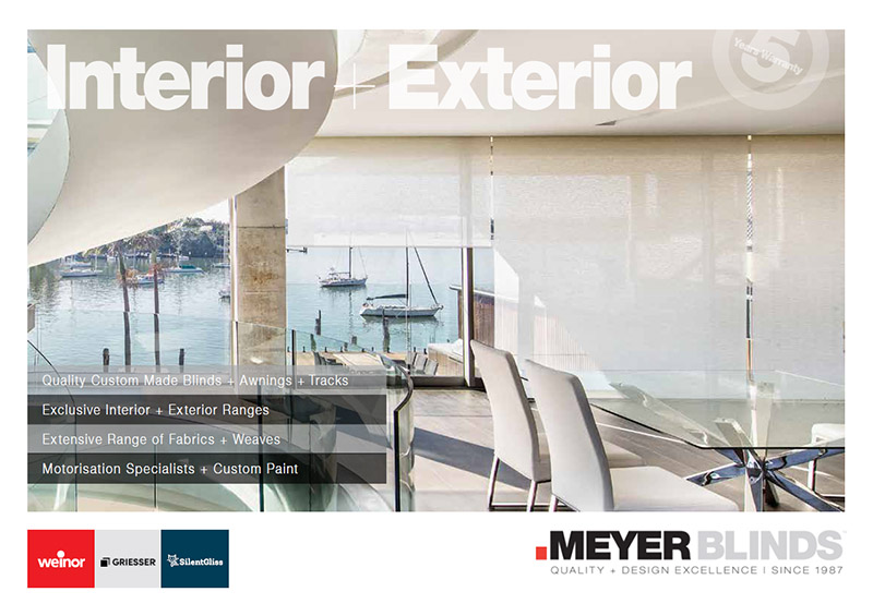 Meyer Blinds brochure