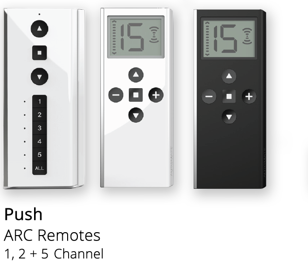 push arc remotes