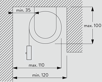 recess fitting
