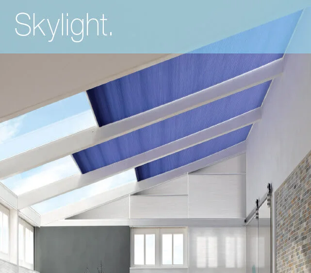 skylight-honeycomb-blinds skylight honeycomb blinds