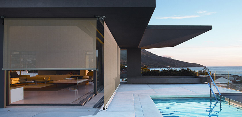 Solare Teknica 1000 Straight Drop Exterior Roller Awning