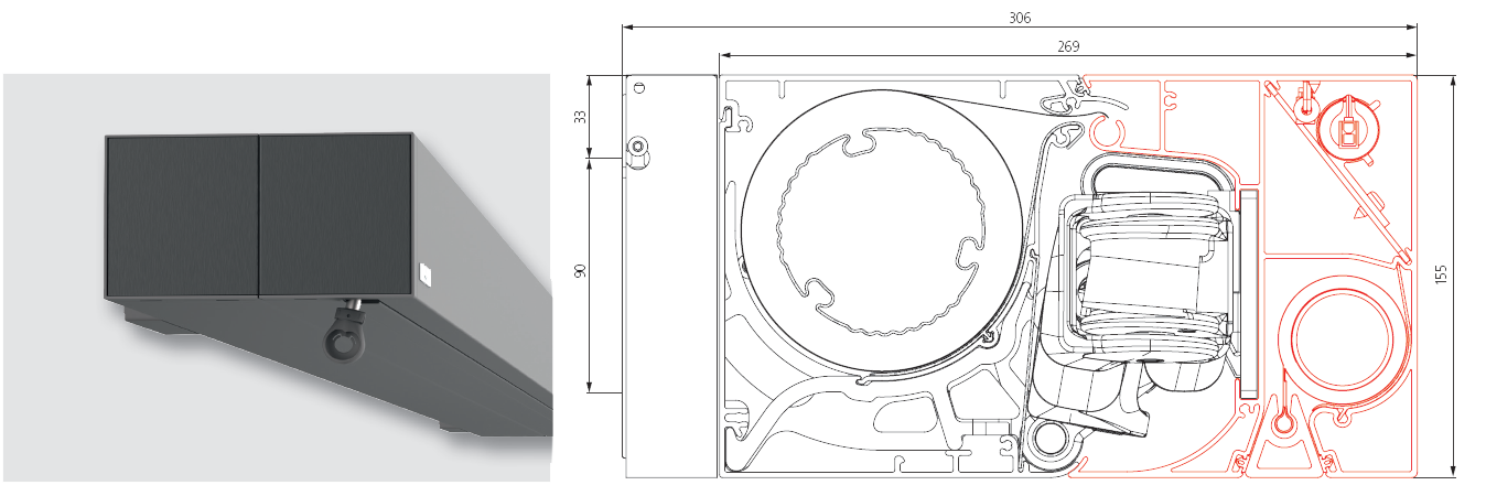 valance plus crank operation