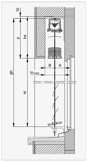 vertical cable guide